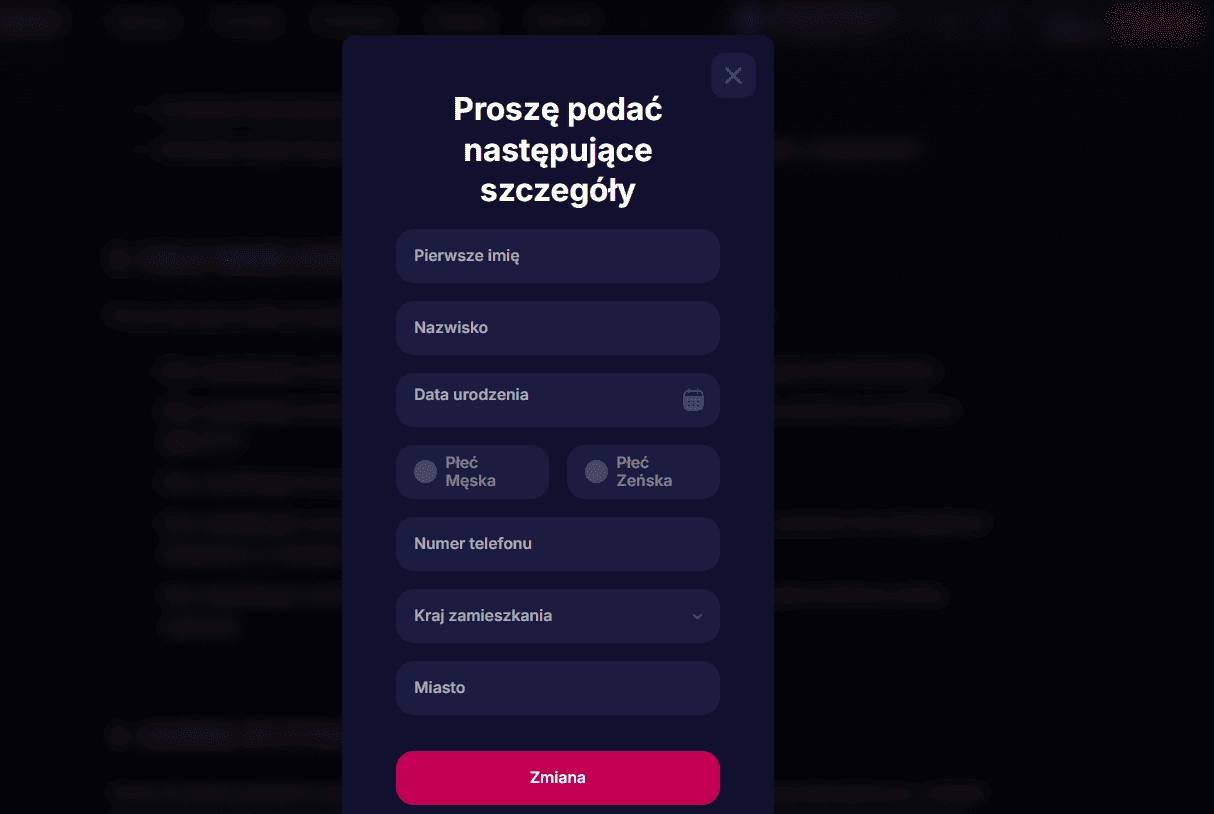 Krok 4: NV Casino bonus – potwierdzenie konta